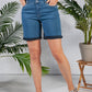 Soft Denim 5 Pocket Shorts