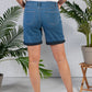 Soft Denim 5 Pocket Shorts