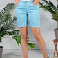 Turquoise 5 Pocket Shorts