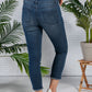 Denim Jeans with Glittered Side Stripe