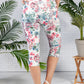 Cream Blossom Print capri's