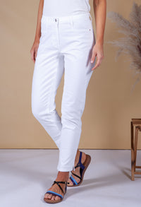 COTTON JEAN IN WHITE