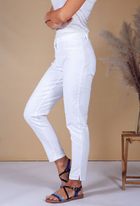 COTTON JEAN IN WHITE