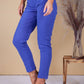 Royal Blue Cotton Jean