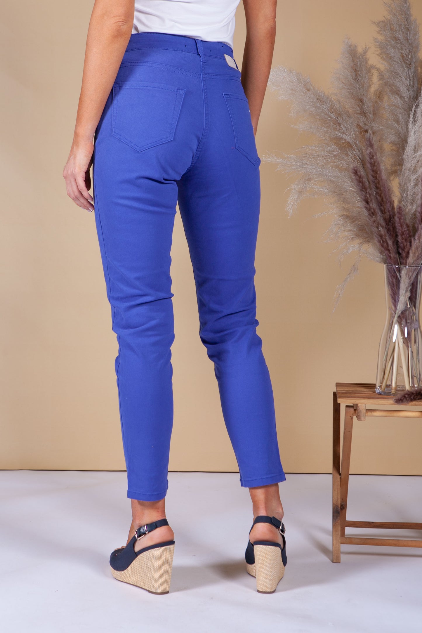 Royal Blue Cotton Jean