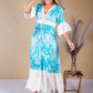 Aqua Boho Dress