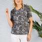 Wild Leaf Print Top