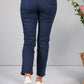 Navy Pull Up Jeans