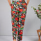 Hawaiian Floral Print Trousers