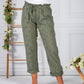 Embroidered Khaki Pant