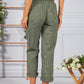 Embroidered Khaki Pant