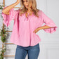 Faded Pink Cotton Top