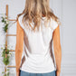 Bright White V Neck Top