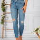 Mid Waist Skinny Jeans