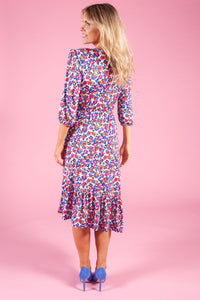 Floral Bud Print Dress