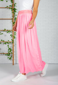 Miami Pink Maxi Skirt