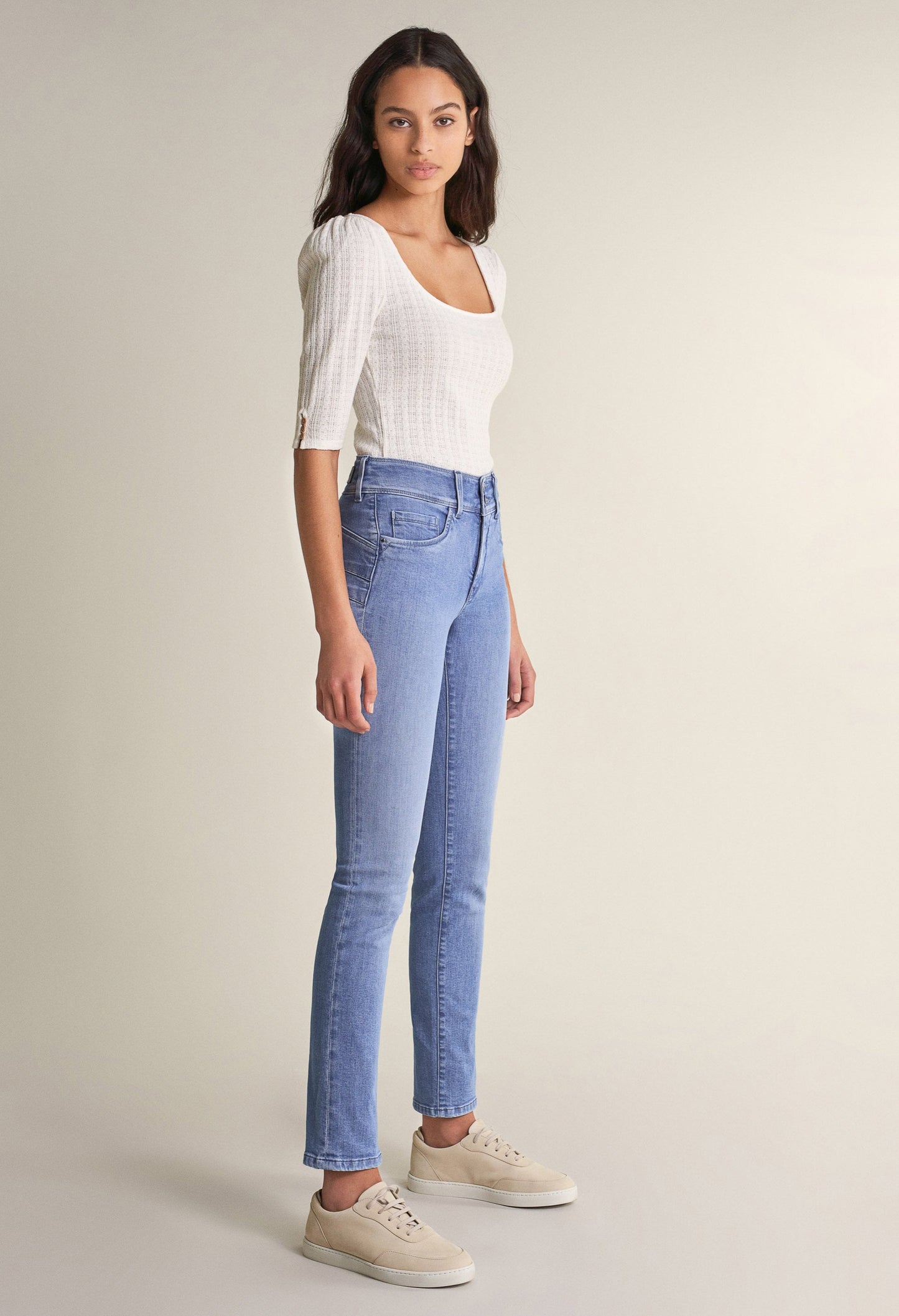 PUSH IN SECRET SLIM SWAROVSKI JEANS