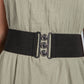 Black Classic Clasp Belt