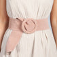 Pink Suede Belt