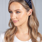 Navy Ruffle Headband-1