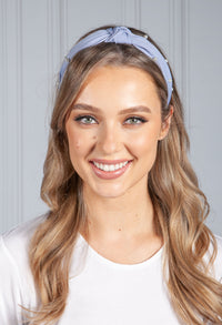 Summer Blue Pearl Headband-1