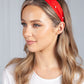 Ruby Red Pearl Headband-1