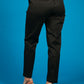 7/8-length trousers with vertical pin tucks