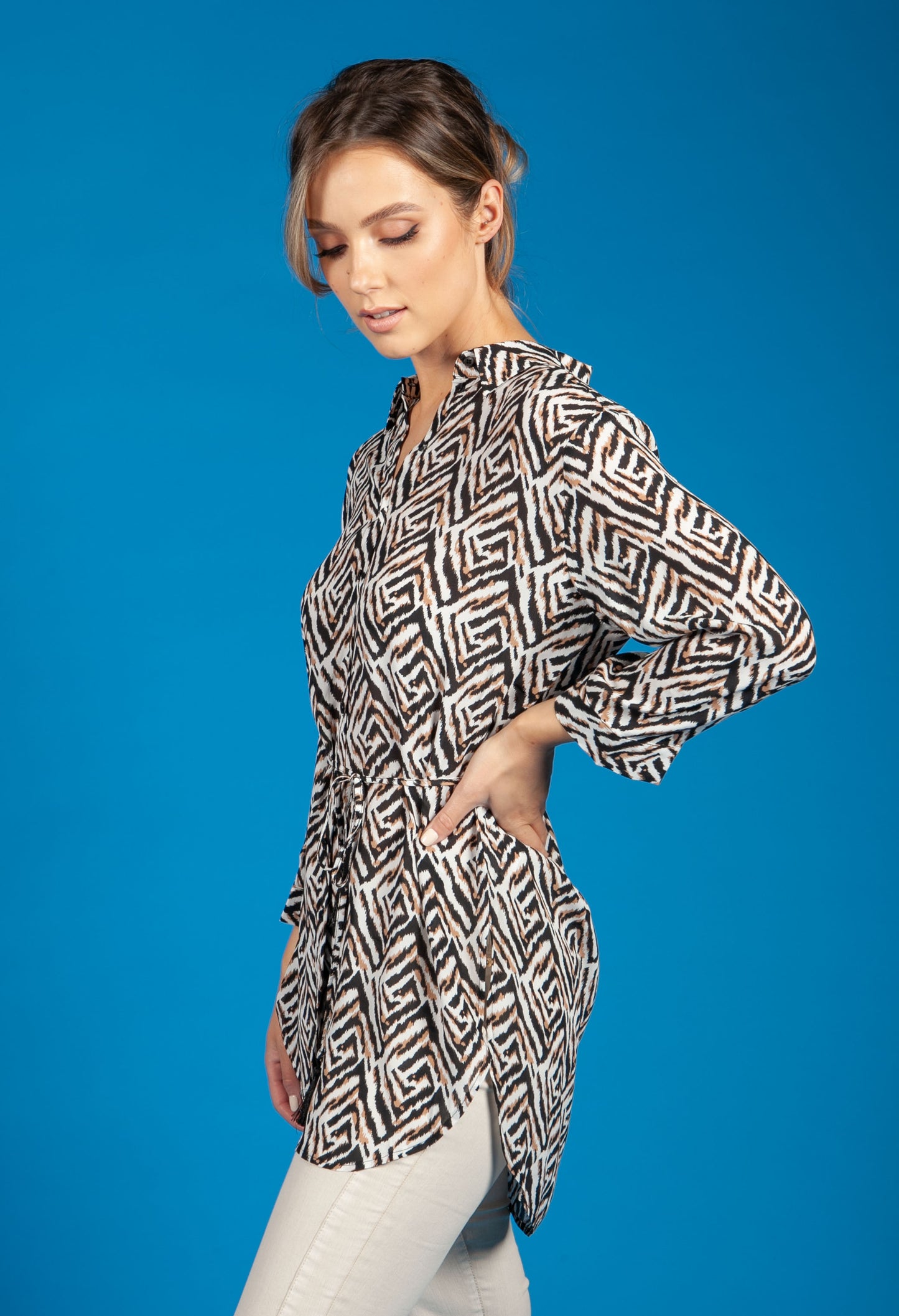 Safari Print Tunic