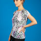 Pastel Purple Animal Print Top