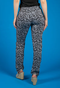 Palazzo Paisley Print Trousers