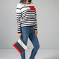 Colour block jumper