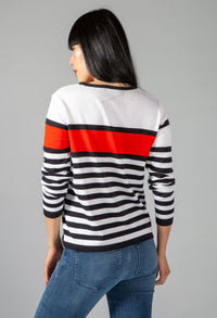 Colour block jumper