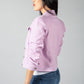 Summer Denim Jacket in Lilac