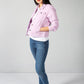 Summer Denim Jacket in Lilac