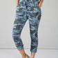 Mixed Blue Camo Joggers