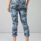 Mixed Blue Camo Joggers