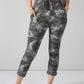 Mixed Dark Grey Camo Joggers