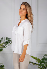 White Linen Shirt-1