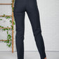 Navy Brenda Slim Leg Trousers