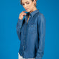 Deep Blue Tencel Shirt