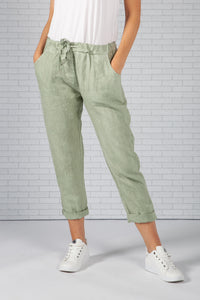 Khaki Star Pocket Joggers