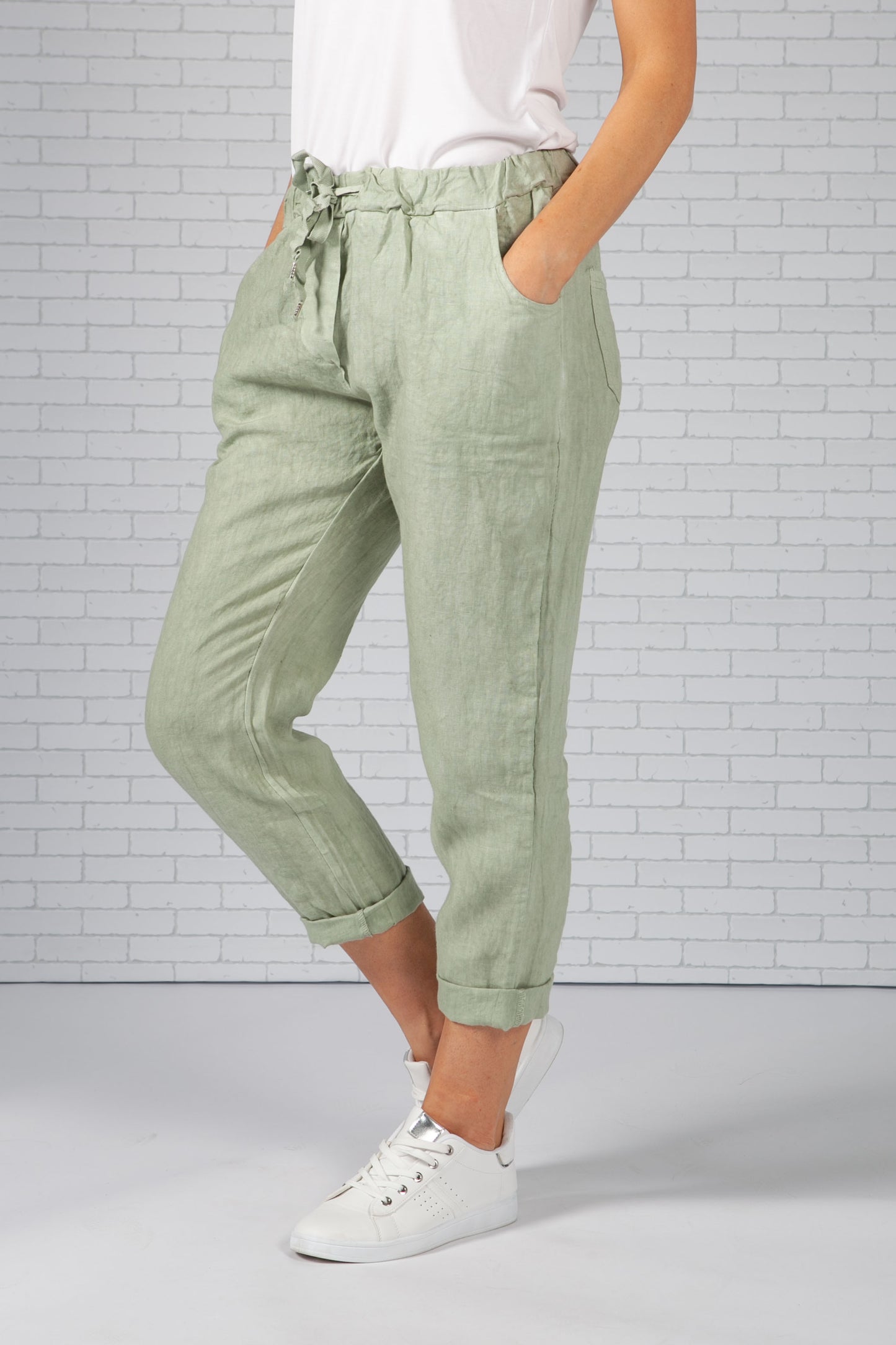 Khaki Star Pocket Joggers