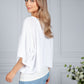 Cotton Summer Pullover in White