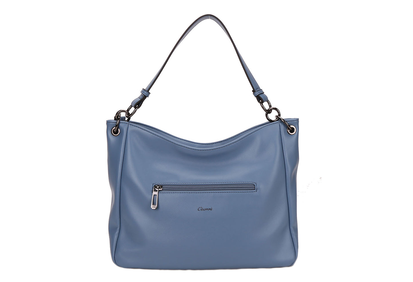 Sea Blue Hobo Bag