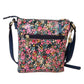 Navy Mini Bloom Print Crossbody Bag