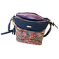 Navy Mini Bloom Print Crossbody Bag