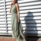 Khaki Boho dress