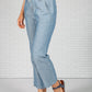 Mitzi Cargo Linen Trousers