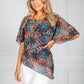 Floral Bloom Print Layered Top