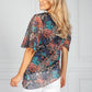 Floral Bloom Print Layered Top